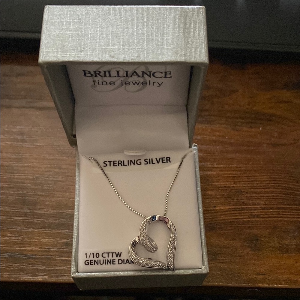Sterling Silver Heart Necklace
